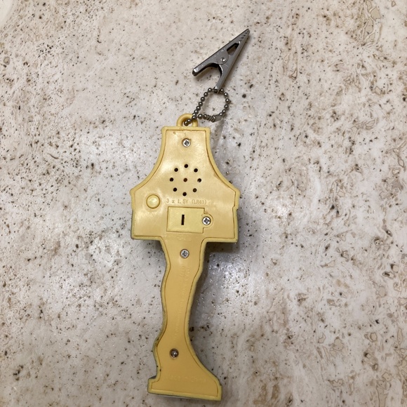 Talking Leg Lamp Keychain Or Ornament - A Christmas Story Collectible - Picture 2 of 5